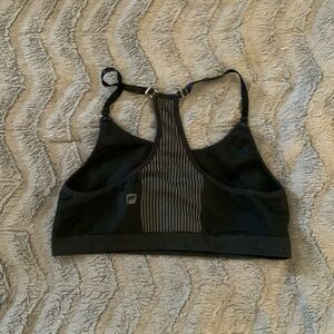 Black fabletics low impact sports bra S/M